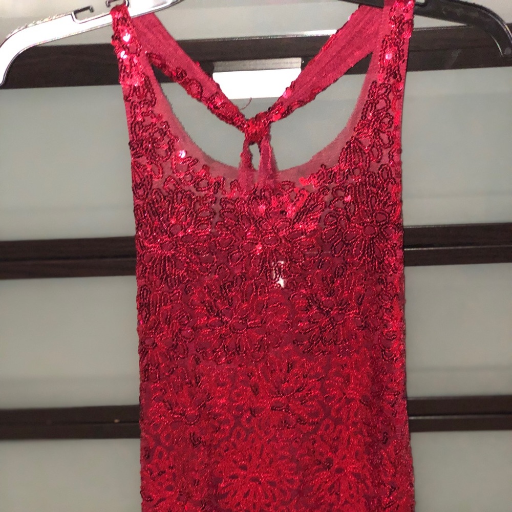 Sequin top